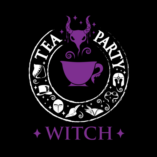 Tea Party Logo. Witch.